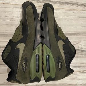 Nike Air Max 90 (Green on Green suede)